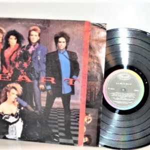 HEART Self Titled Lp Record #SJ-12410- Vinyl Record Capital Records Vinyl Album